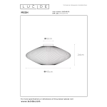 Plafon MESH 21123/45/30 Lucide - zdjęcie dodatkowe 5